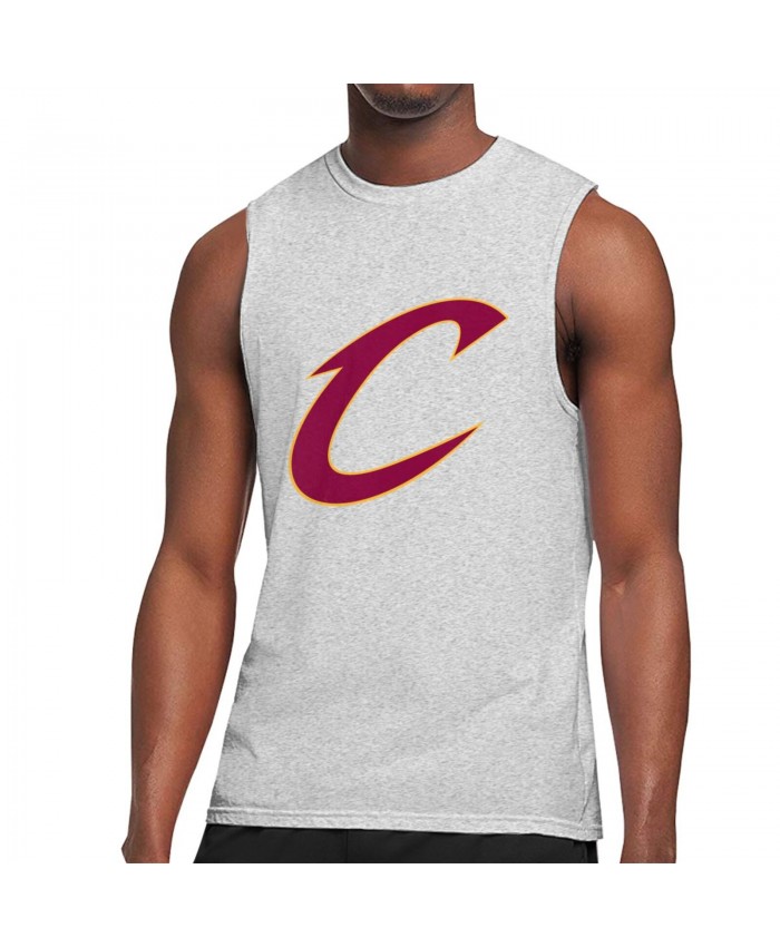 Larry Nance Cleveland Cavaliers Men's Sleeveless T-Shirt Cleveland Cavaliers CLE Gray