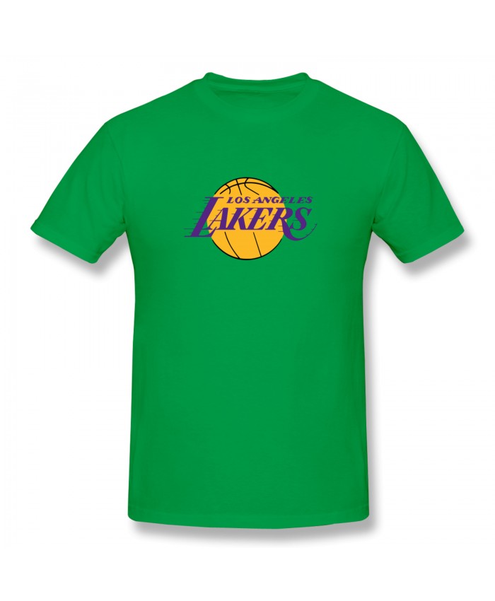 Lebron 17 Sneakers Men's Basic Short Sleeve T-Shirt LeBron's Lakers Green