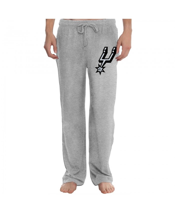 Leonard San Antonio Spurs Men's sweatpants San Antonio Spurs Logo Gray