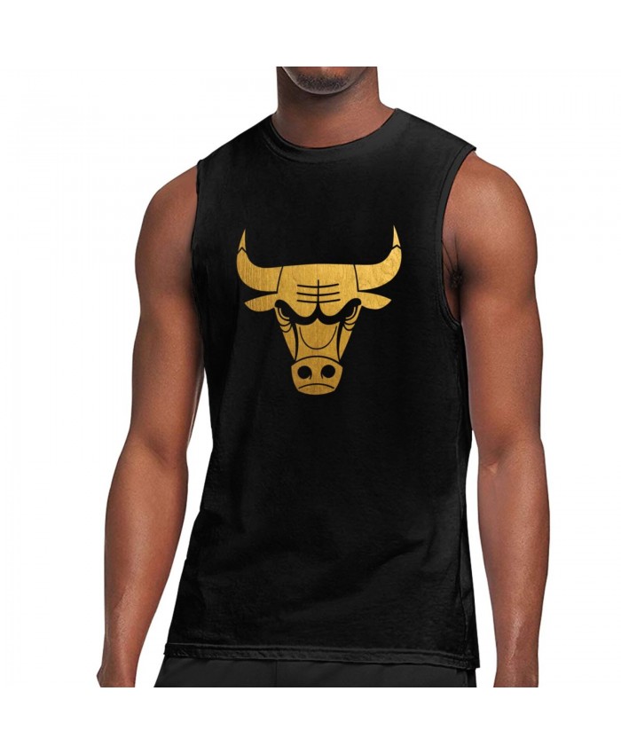 Lifetime Adjustable Portable Basketball Hoop Men's Sleeveless T-Shirt Chicago Bulls CHI Black