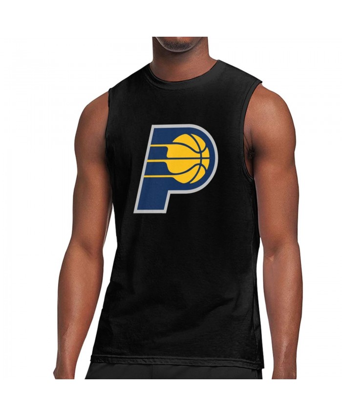 Magic Johnson Men's Sleeveless T-Shirt Indiana Pacers 2021 Roster Black