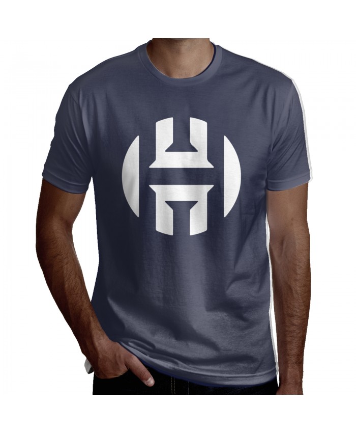 Makur Maker Men's Short Sleeve T-Shirt James Harden Logo Navy