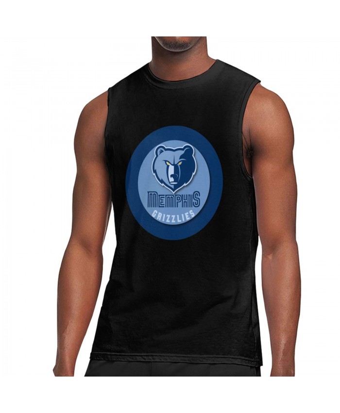 Memphis Grizzlies Los Angeles Clippers Men's Sleeveless T-Shirt Memphis Grizzlies NBA Black