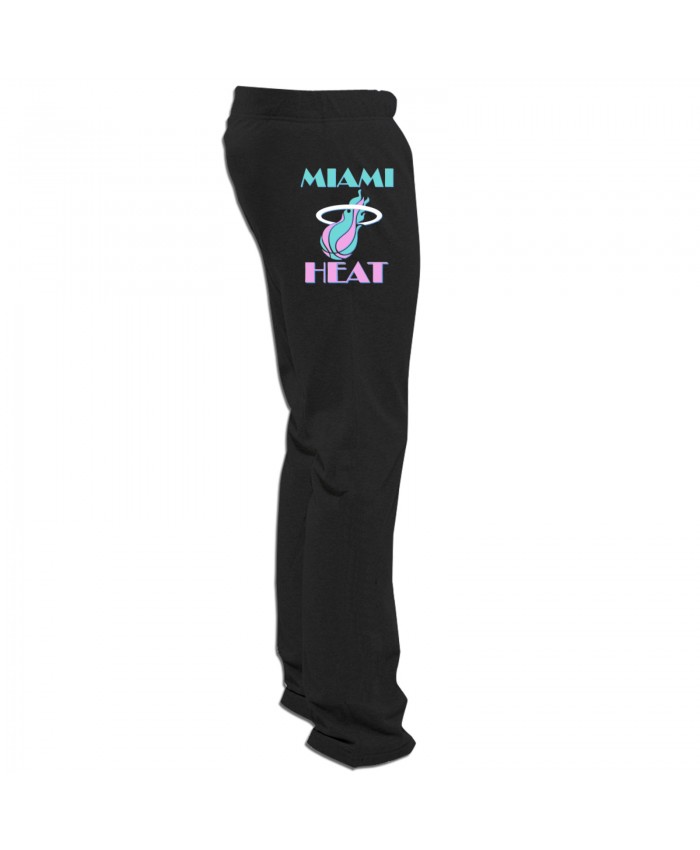 Miami Heat 32 Men's sweatpants Miami Heat Vice Logo Black