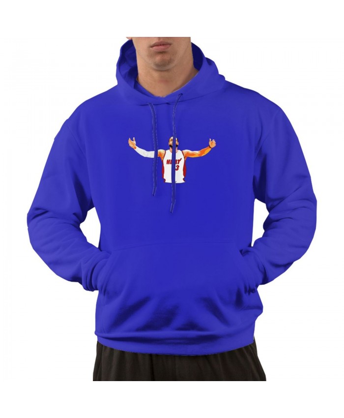 Mizzou Basketball Men's hoodie Dwyane Wade Blue