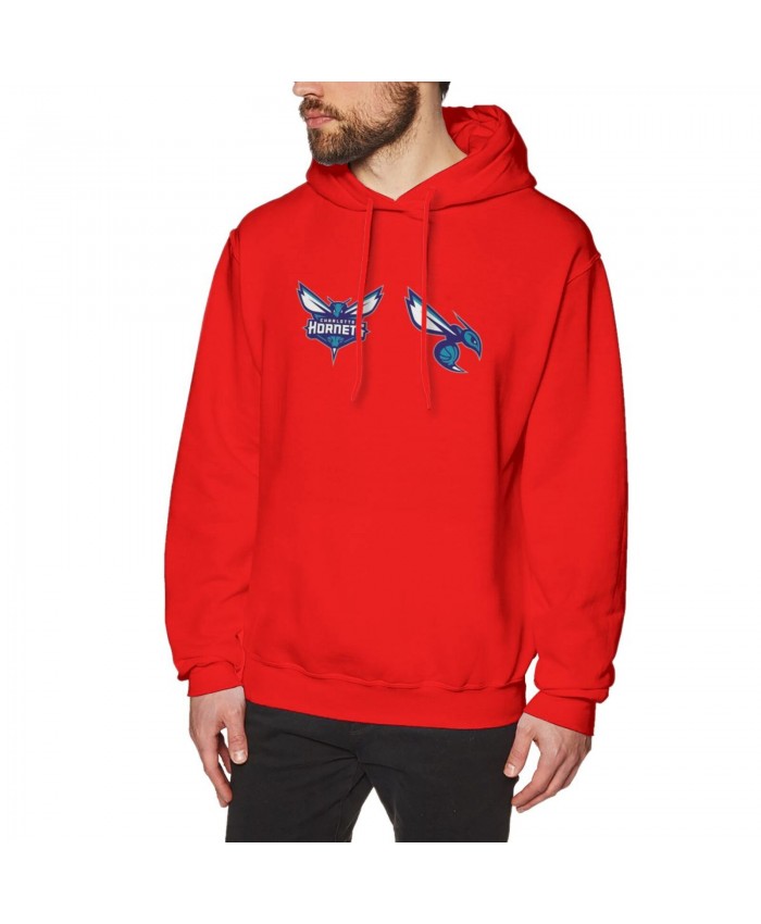 Most Points In Nba Men's Hoodie Sweatshirt Charlotte Hornets Unveil New Logo Red