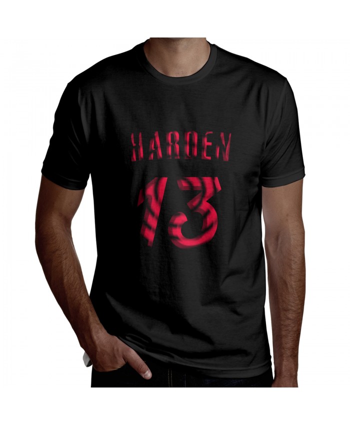 Nba 2K Mobile Men's Short Sleeve T-Shirt James Harden Black