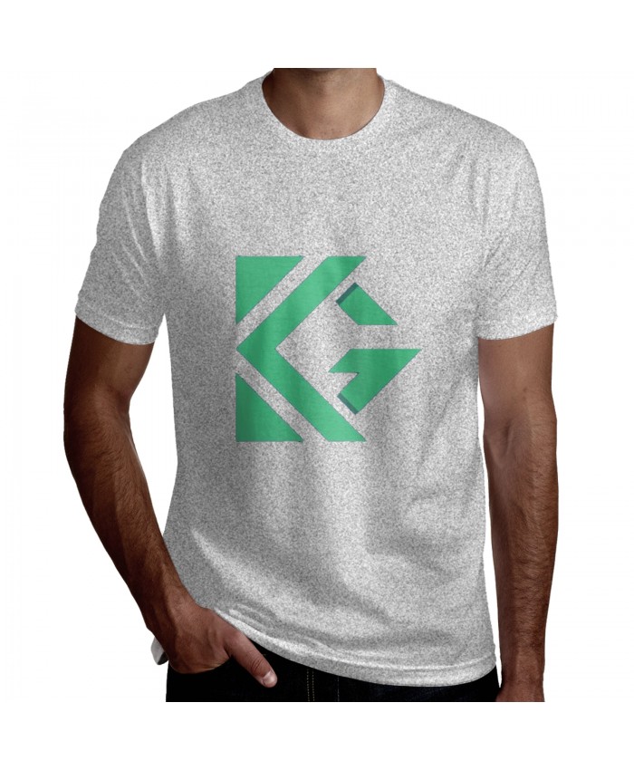 Nba 2K Mobile Men's Short Sleeve T-Shirt Kevin Garnett Logo Gray