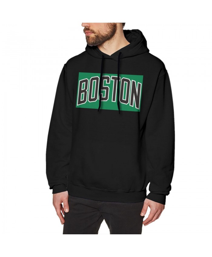Nba App Men's Hoodie Sweatshirt Boston Celtics CEL Black