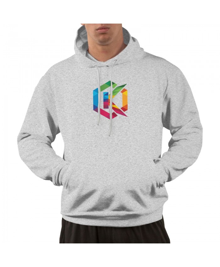 Nba Dfs Men's hoodie Kevin Garnett Logo Gray