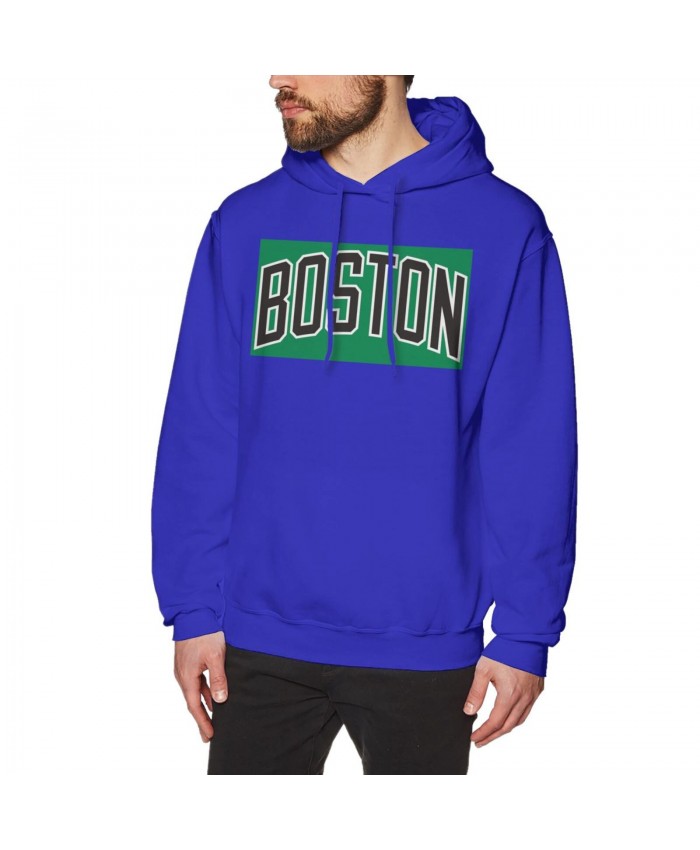 Nba Finals Mvp Men's Hoodie Sweatshirt Boston Celtics CEL Blue
