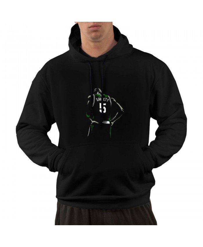 Nba Lineups Men's hoodie Kevin Garnett Black
