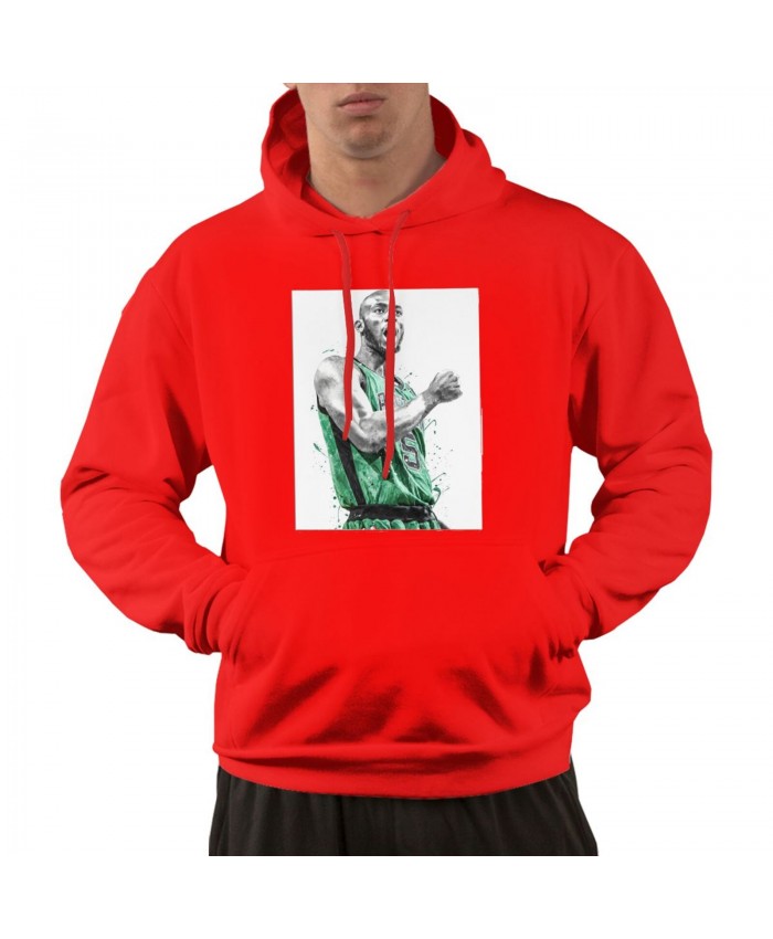 Nba Mock Draft 2020 Men's hoodie Kevin Garnett Red