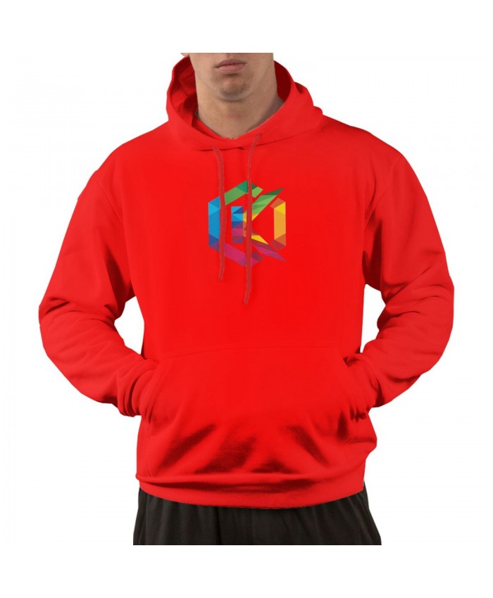Nba Playoff Picture Men's hoodie Kevin Garnett Logo Red