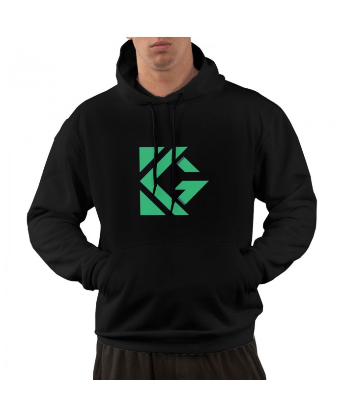 Nba Records Men's hoodie Kevin Garnett Logo Black