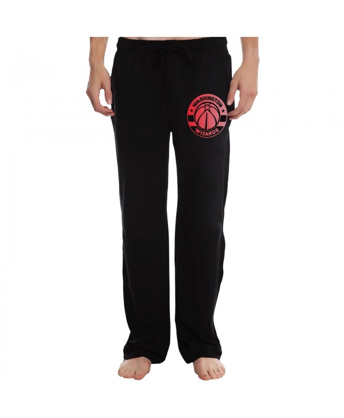 Nets And Wizards Men's sweatpants Washington Wizards WAS Black