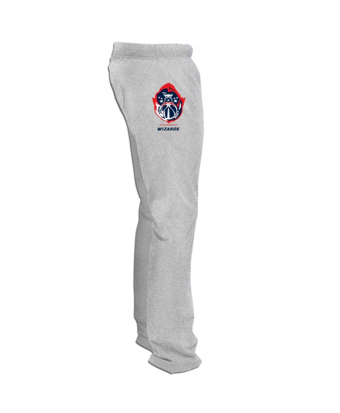 Nets At Wizards Men's sweatpants Washington Wizards WAS Gray