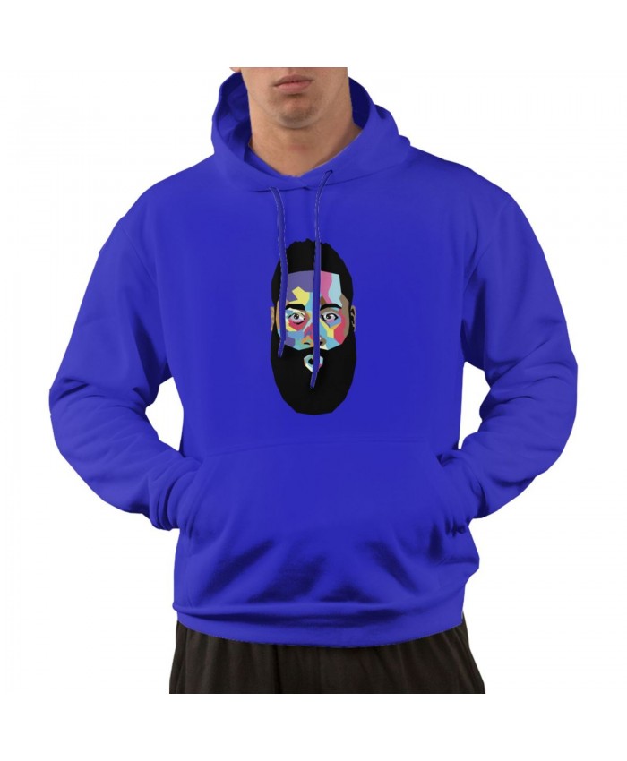 Nets Harden Men's hoodie James Harden Blue