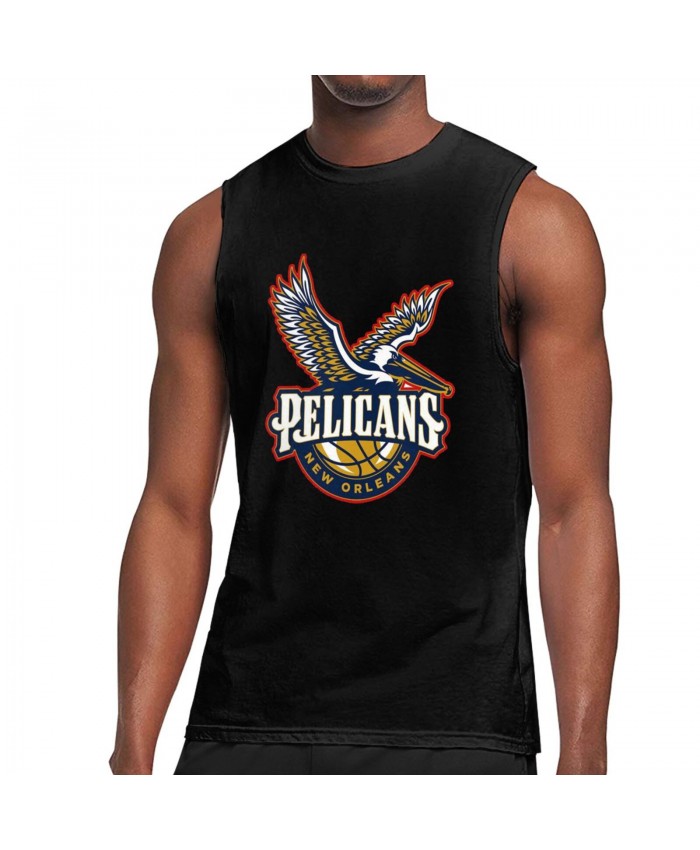 New Orleans Pelicans Western Conference Men's Sleeveless T-Shirt New Orleans Pelicans Black