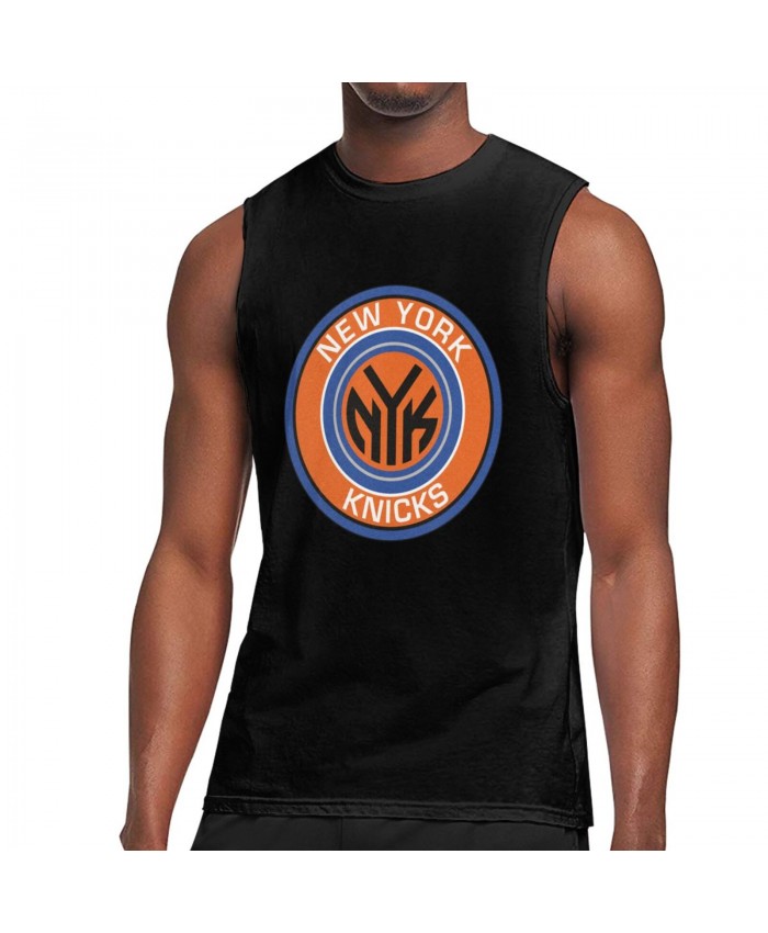 New York Knicks Spike Lee Men's Sleeveless T-Shirt New York Knicks NYN Black