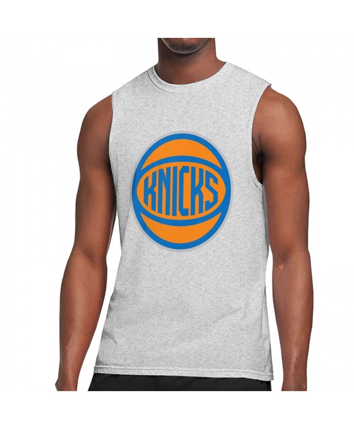 New York Knicks Sportspyder Men's Sleeveless T-Shirt New York Knicks NYN Gray