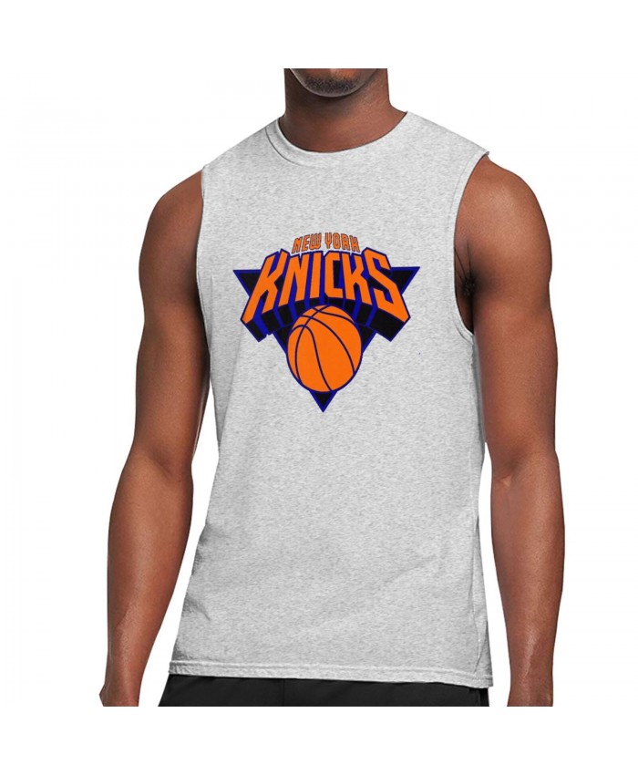 New York Knicks Tickets Stubhub Men's Sleeveless T-Shirt New York Knicks NYN Gray
