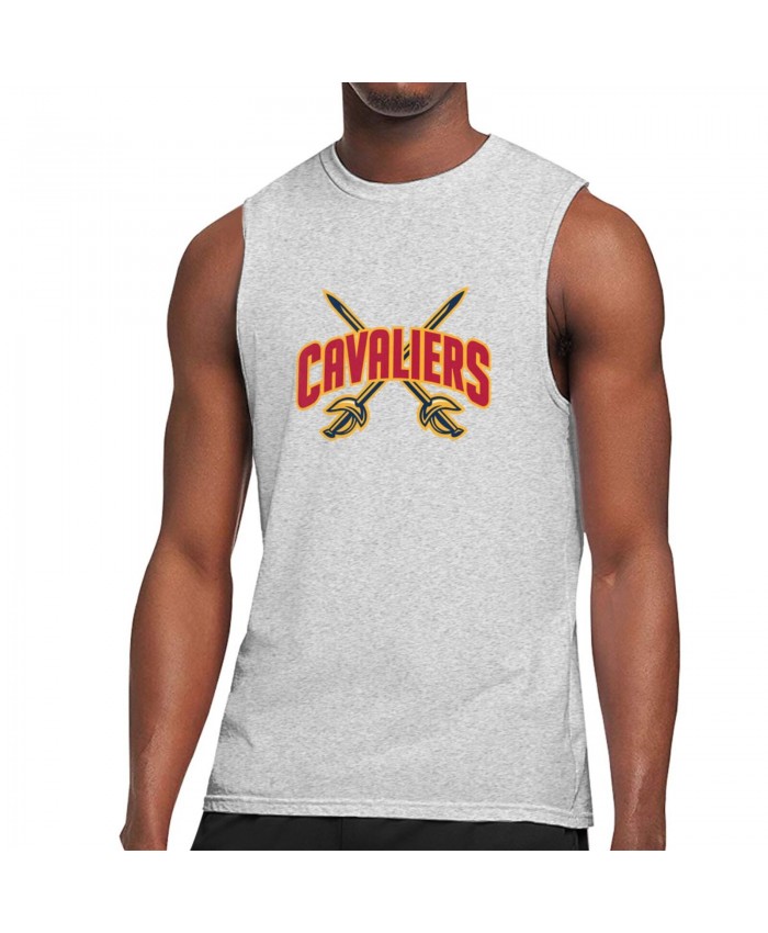 Nike Nba Men's Sleeveless T-Shirt Cleveland Cavaliers CLE Gray