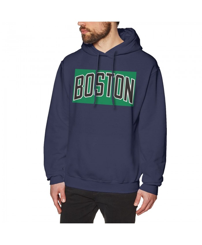 Northeastern Basketball Men's Hoodie Sweatshirt Boston Celtics CEL Navy