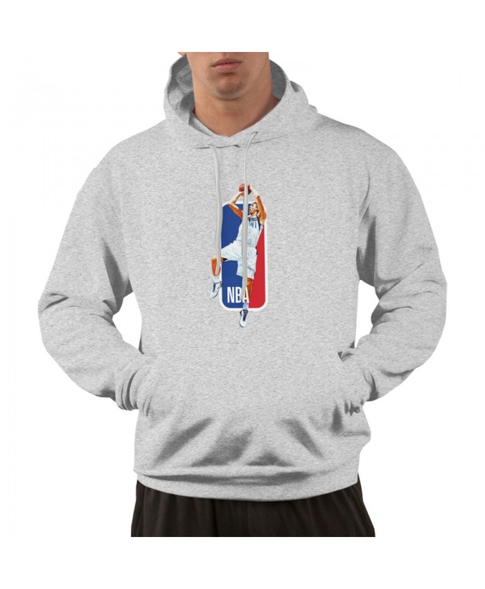 Oregon Women'S Basketball Men's hoodie Dirk Nowitzki Gray