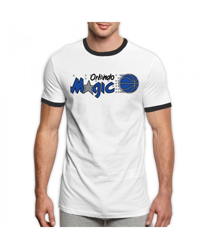 Payton Orlando Men's Ringer T-Shirt Orlando Magic ORL Black
