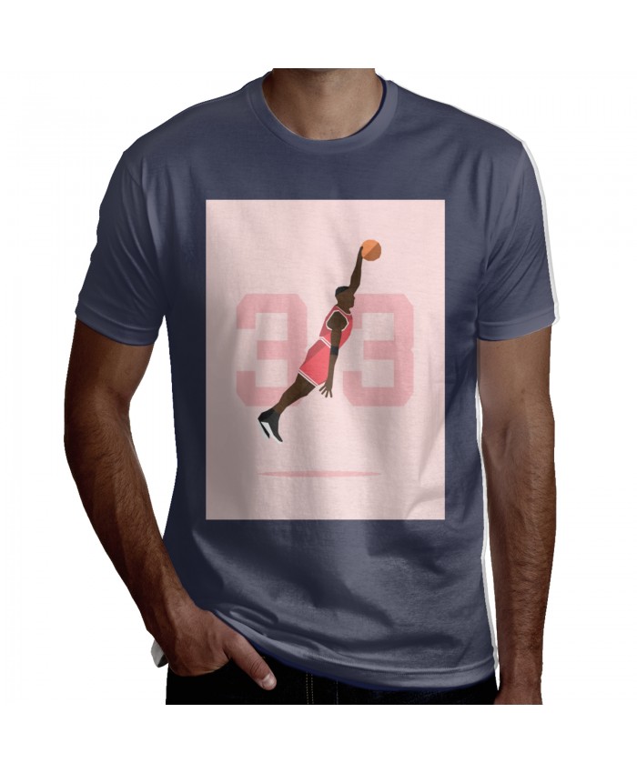 Pippen 96 Men's Short Sleeve T-Shirt Scottie Pippen Navy