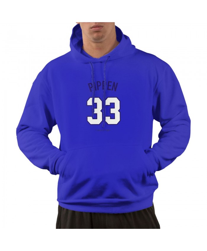 Pippen Mitchell Ness Men's hoodie Scottie Pippen Blue