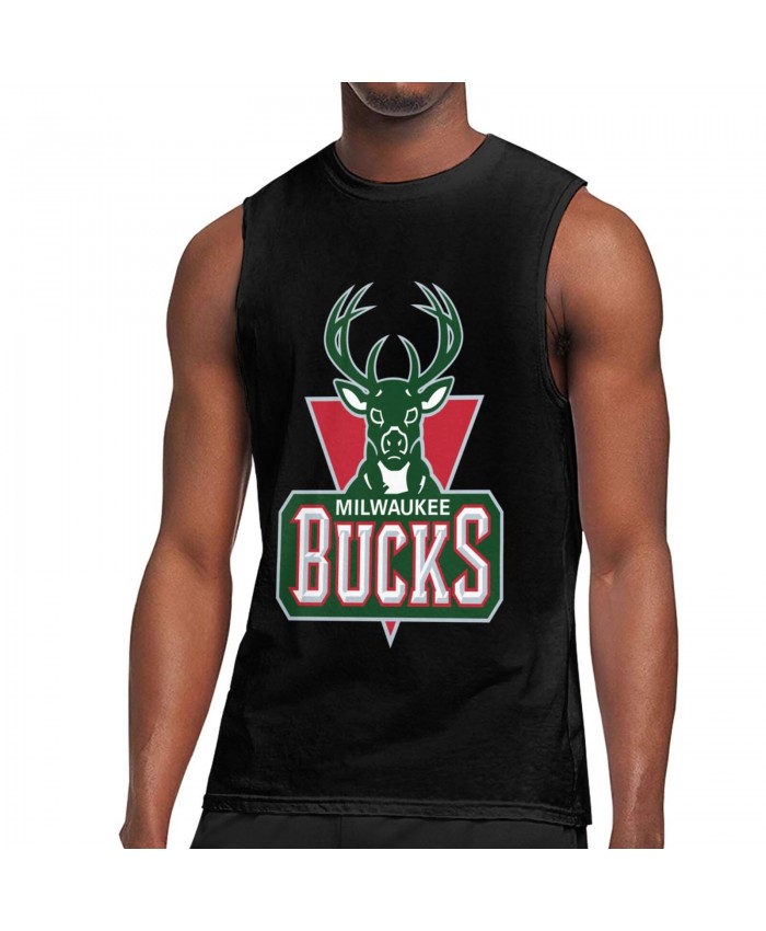 Purdue Basketball Roster Men's Sleeveless T-Shirt Milwaukee Bucks MIL Black