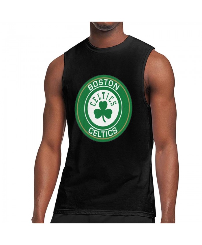 Reggie Jackson Nba Men's Sleeveless T-Shirt Boston Celtics CEL Black