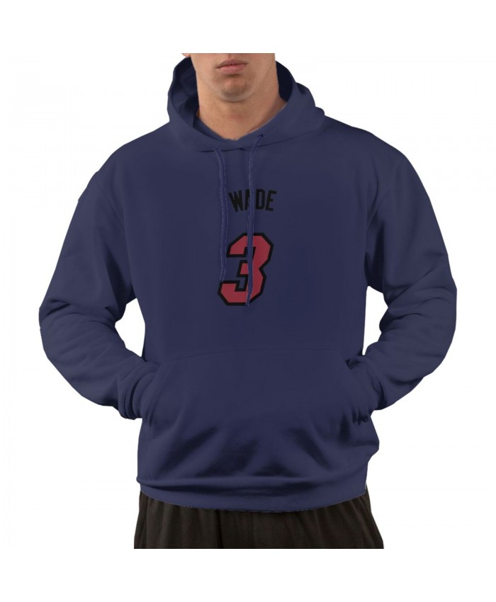 Richmond Basketball Men's hoodie Dwyane Wade Logo Navy