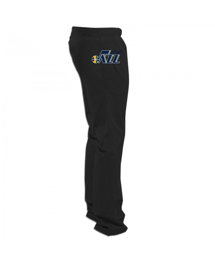Ricky Rubio Donovan Mitchell Men's sweatpants Utah Jazz Logo Black