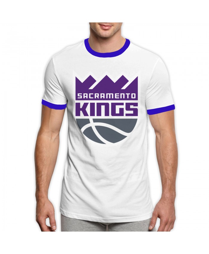 Sacramento Kings Ppg Men's Ringer T-Shirt Sacramento Kings 2020 NBA Blue