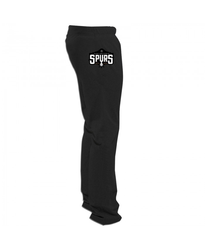 San Antonio Spurs Selena Gomez Men's sweatpants San Antonio Spurs Logo Black