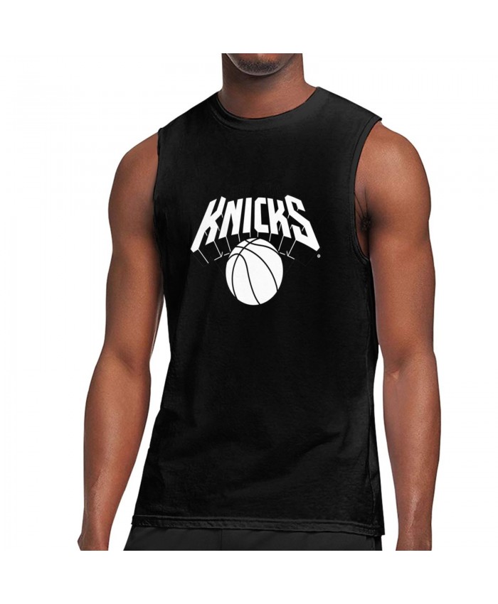 Scoreboard Men's Sleeveless T-Shirt New York Knicks NYN Black