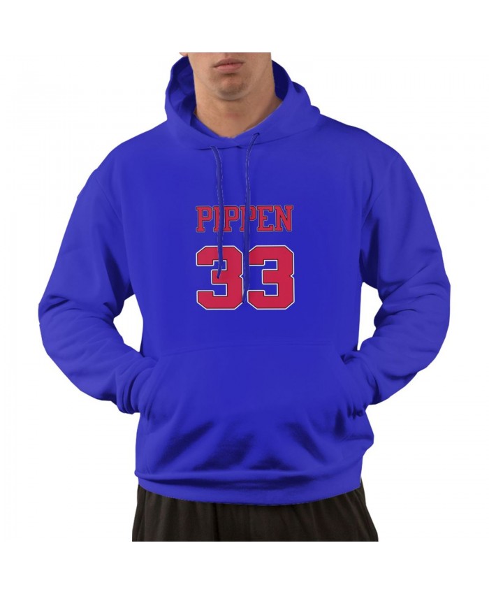 Scottie Pippen 2000 Men's hoodie Scottie Pippen Blue