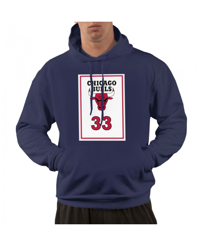 Scottie Pippen Cavs Men's hoodie Scottie Pippen Navy