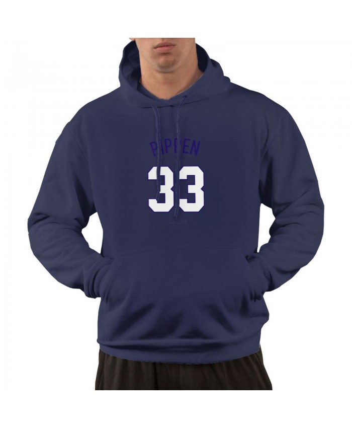Scottie Pippen Scottie Pippen Men's hoodie Scottie Pippen Navy