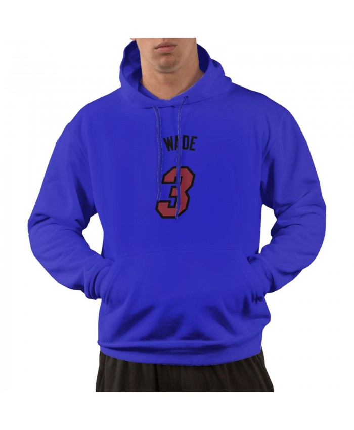 Sdsu Basketball Men's hoodie Dwyane Wade Logo Blue