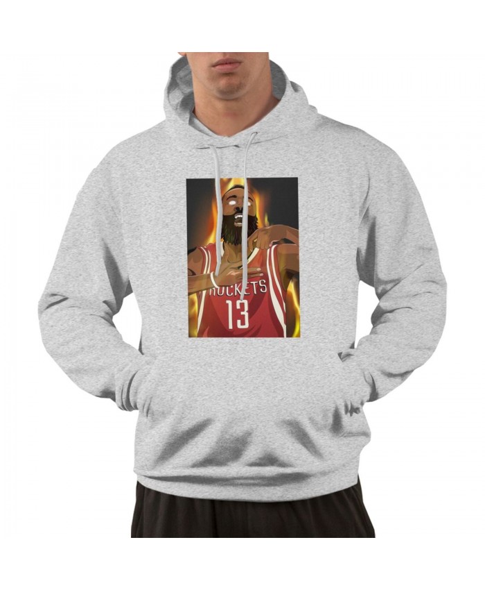 South Alabama Basketball Men's hoodie James Harden Gray