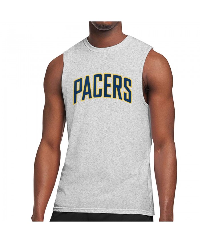 Southern Basketball Men's Sleeveless T-Shirt Indiana Pacers IND Gray