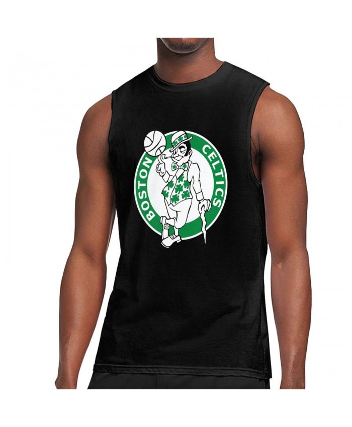 Tacko Fall Men's Sleeveless T-Shirt Boston Celtics CEL Black