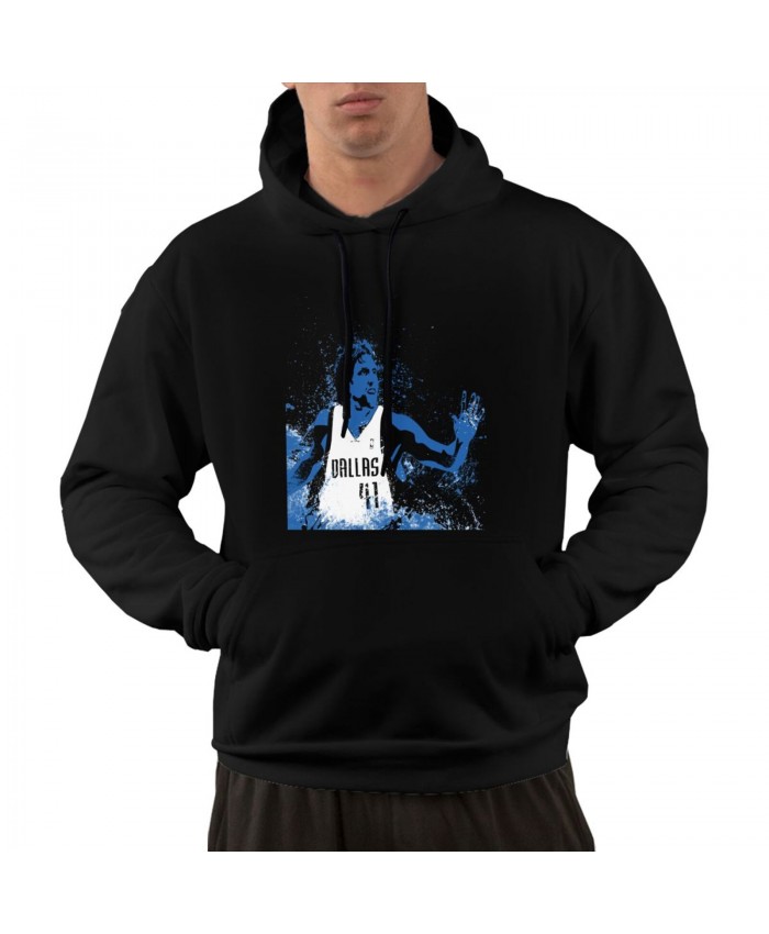 Towson Basketball Men's hoodie Dirk Nowitzki Black