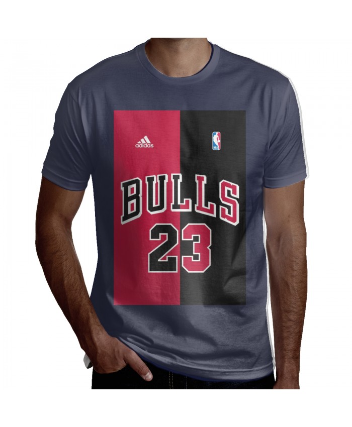 Towson Basketball Men's Short Sleeve T-Shirt Bulls 23 Navy