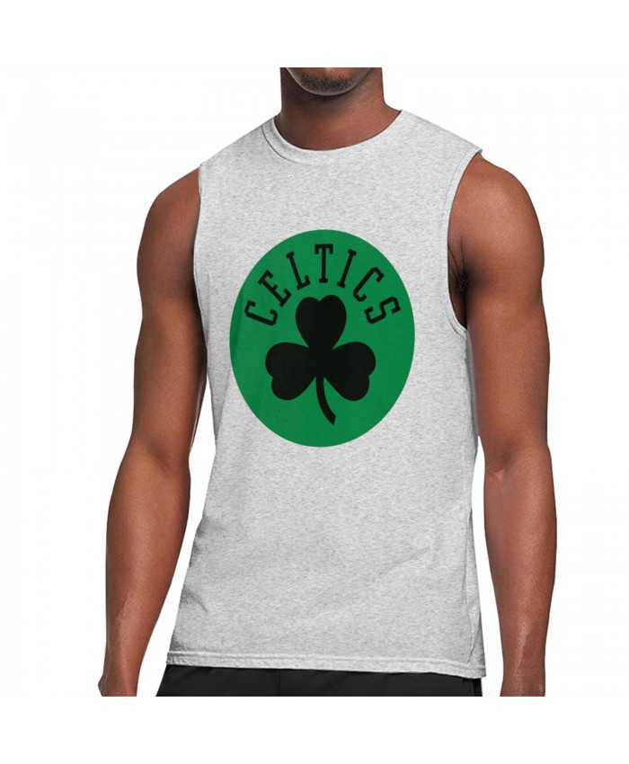 Western Kentucky Basketball Men's Sleeveless T-Shirt Boston Celtics CEL Gray