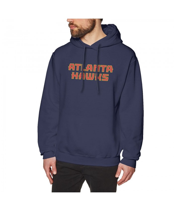 Wku Basketball Men's Hoodie Sweatshirt Atlanta Hawks ATL Navy